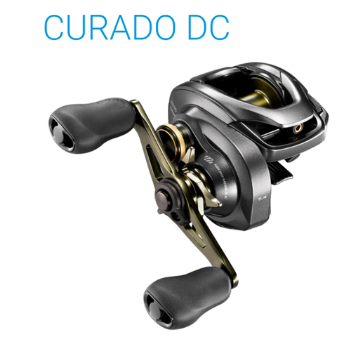 2022 Shimano Curado DC 150 151 150HG 151HG 150XG 151XG Low Profile Fishing Baitcasting Reels 6.2:1/7.4:1/8.5:1 6+1BB ► Photo 1/1