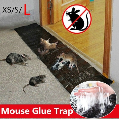 Mouse Board Sticky Mice Glue Trap High Effective Rodent Rat Snake Bugs Catcher Pest Control Reject Non-toxic Eco-Friendly ► Photo 1/6