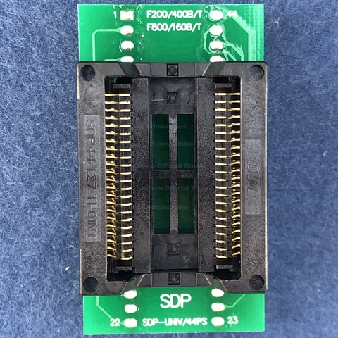 SOP44/SOP44 to DIP44/SOP44/SOIC44 IC test socket adapter/adaptor for XGecu T56 programmer ► Photo 1/5