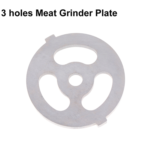 Large 3 Holes Meat Grinder Plate Net Knife Meat Grinder Parts Meat Hole Plate ► Photo 1/6