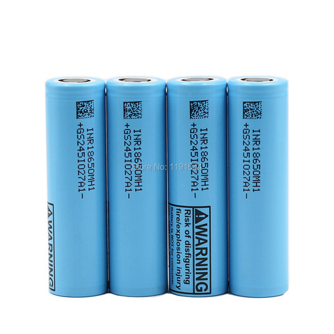 Free Shipping!!!10PCS/LOT Original 18650 INR18650 MH1 3200mAh 10A  power battery for LG ► Photo 1/4