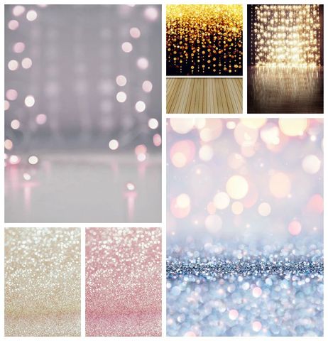 Dreamy Light Bokeh Wedding Party Baby Shower Decor Baby Pet Toy Portrait Photozone Photography Backgrounds Photography Backdrops ► Photo 1/1