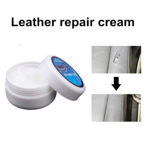 Leather Vinyl Repair Kit Auto Car Seat Scratch Restoration cream Leather Repair Tool shoes bag fixing paste patch kit paint ► Photo 1/6