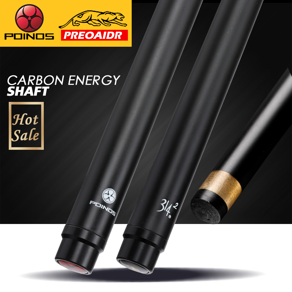 Carbon Fiber Shaft Billiard Pool Cue Stick PREOAIDR POINOS 10.8/11.75/12.75mm 