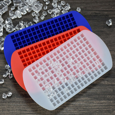160 Grid Small Square Food Grade Silicone Tile Ice Grid Crushed Ice Grid Ice Cube Mold Kitchen Supplies ► Photo 1/6