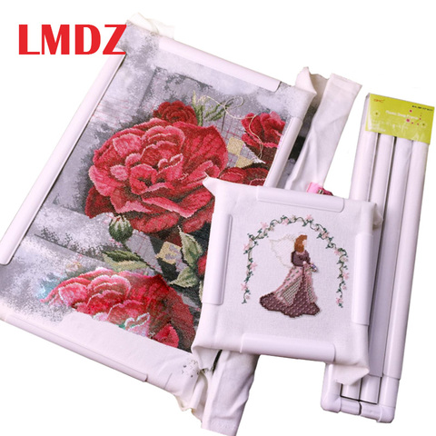 LMDZ Square Shape Embroidery Frame DIY Embroidery Hoop Cross Stitch Craft Tool  Handhold Square Rectangle Shape Hoop ► Photo 1/6