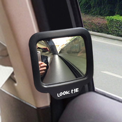 CHIZIYO 270 Degrees Wide Angle Car Rear Magnet Mirror Car Auxiliary Rearview Mirror Eliminate Blind Point For Car Safety ► Photo 1/6