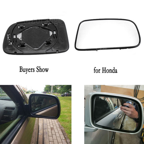 Heated side mirror glass for HONDA CRV RD1 RD5 RD6 RD7 RD8 2002-2006 Rear View rearview Door Wing side Mirror 76253-SPA-H21 ► Photo 1/6