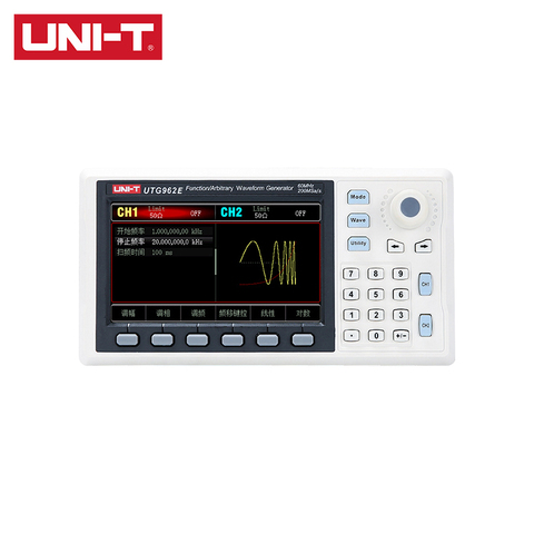 UNI-T UTG932E Function Arbitrary Waveform Signal Generator 30MHz 1μHz 4.3 Inch DDS Support Frequency Sweep Output ► Photo 1/5