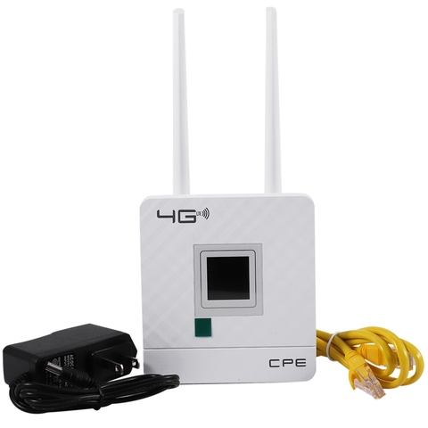 3G 4G LTE Wifi Router 150Mbps Portable Hotspot Unlocked Wireless CPE Router with Sim Card Slot WAN/LAN Port ► Photo 1/6