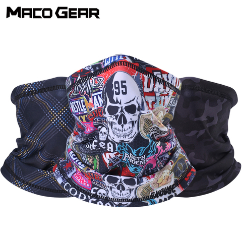 3D Bandana Neck Gaiter Thermal Half Face Warmer Soft Fleece Tube Mask Sport Cycling Skiing Hiking Biking Head Scarf Men Women ► Photo 1/6