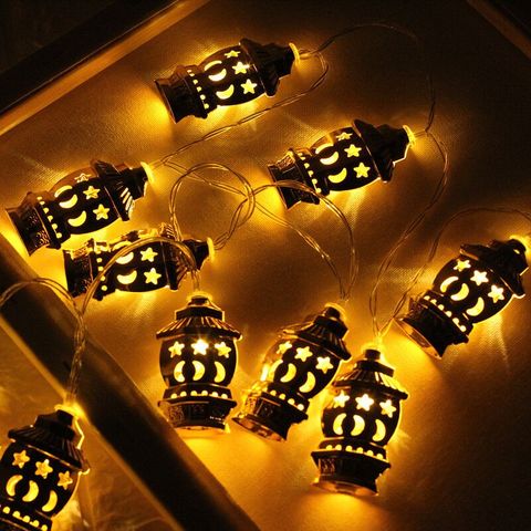 Ramadan Eid Light LED Eid Moon Star Lamp Mubarak Islam Decorative Indoor  Lantern Lights Battery Powered Festive Lights For - AliExpress