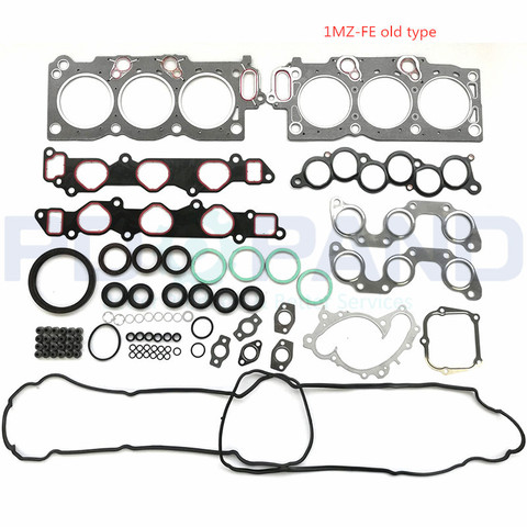 1MZFE 1MZ-FE Engine Complete Rebuilding Gasket Set 04111-20041 forTOYOTA CAMRY Saloon/Estate CV2 XV2 ForLEXUS ES300 3.0 V6 24V ► Photo 1/6