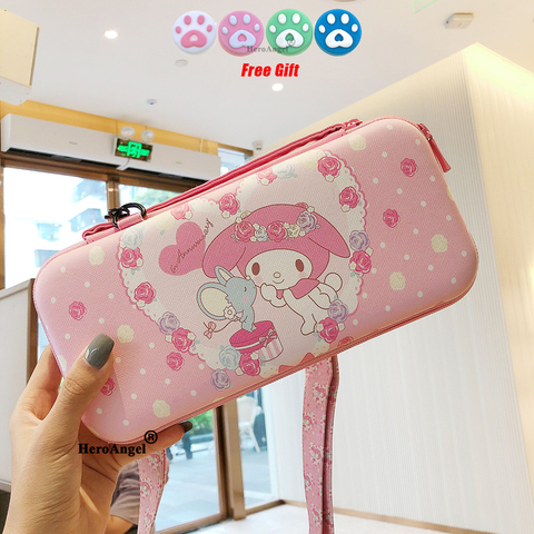 12cm*26cm*5cm Cute Fruits Portable Shoulder Strap Lanyard Travel Storage Bag For Nintendo Switch Game Console Box Shell Cover ► Photo 1/1