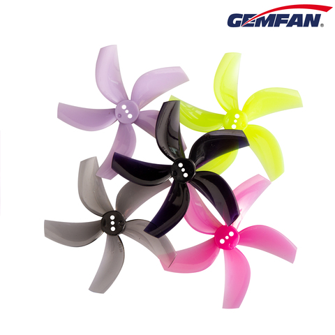 4Pairs Gemfan D63 2.5inch 5-Blade PC Propeller 1.5mm for RC FPV Racing Freestyle 2.5inch Cinewhoop Ducted Drones 1105 5500KV ► Photo 1/6