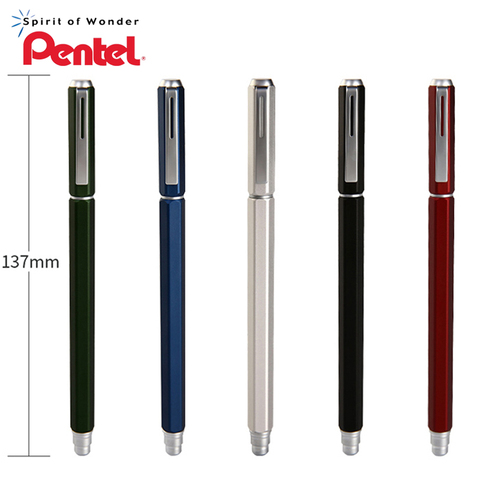 1Pcs Pentel Gel Pen 0.5mm BLN665 Metal Needle Tip Office Signature Pen Student Exam with Quick Dry Water Pen ► Photo 1/6