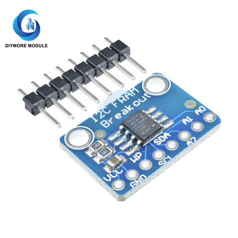 MB85RC256V FRAM Breakout Board Memory IC I2C Non-Volatile 2.7-5.5V For IoT Sensor Portable Wearable Device ► Photo 1/6