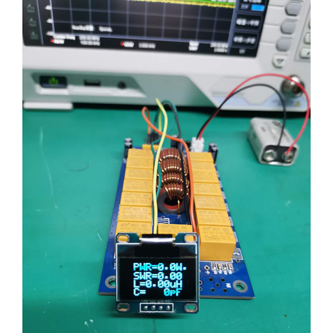 0.96 Inch ATU100 DIY Kits 1.8-50MHz ATU-100 Mini Automatic Antenna Tuner By N7DDC 7x7  Firmware Programmed E3-010 ► Photo 1/6