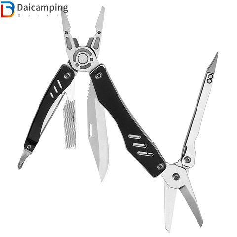 Daicamping Emergency Survival Steel Folding Blade Multi Pliers Outdoor Combination Tools Multifunctional Wire Pliers Multitools ► Photo 1/6