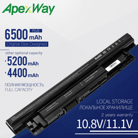 10.8V New Laptop Battery MR90Y for DELL Inspiron 14 3421 15 3521 17 3721 14R 5421 15R 5521 17R 5721 vostro 2421 2521 XRDW2 YGMTN ► Photo 1/3