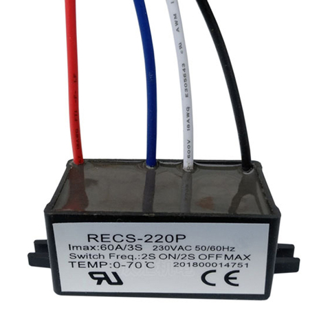 RECS-205P RECS-220P RECS-240P 30A 60A 120A 220V Electronic Centrifugal Switch Single-phase Motor Intelligent Starter ► Photo 1/6