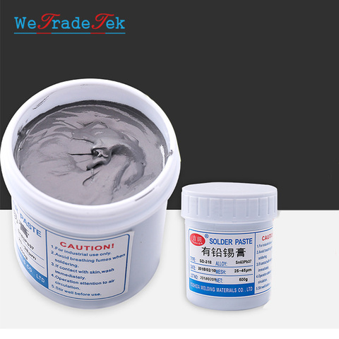 500g  SMT Solder Paste Non-clean LED 183 Degrees Lead Welding Flux for Phone Repair BGA Welding Paste  Sn63Pb37  Sn55Pb45 ► Photo 1/5