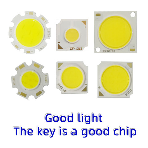 LED Source Chip Light Spotlight Downlight Lamps COB Light Bulb beads integrated surface chip board 3W5W7W10W12W15W18W20W30W50W ► Photo 1/6