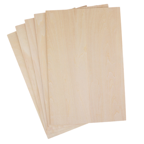 10Pcs Wooden Plates Model Basswood Wood Sheets Board 2mm Thick DIY House Airplane Model Toy Making Craft Kits ► Photo 1/6