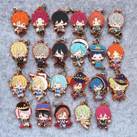 Ensemble Stars Anime Sena Izumi Knights Sakuma Rei Akehoshi Ran Nagisa Subaru Mashiro Tomoya Mika Harukawa Sora Rubber Keychain ► Photo 1/1