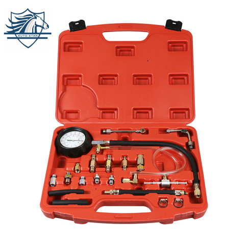 0-140 PSI Fuel Injection Pump Injector Tester Pressure Gauge Gasoline ► Photo 1/6