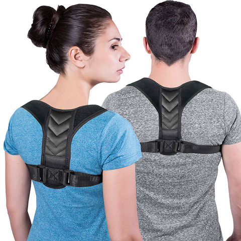 Adjustable Back Shoulder Posture Corrector Belt Clavicle Spine