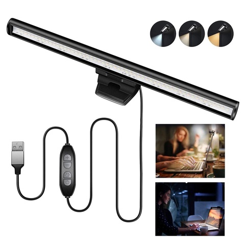 26cm LCD Monitor Light Display Hanging Lamp Laptop Intelligent Office Desk Lamp Reading Light ► Photo 1/6