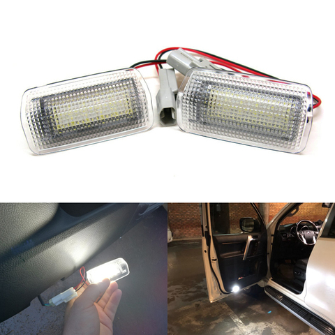 For Lexus IS ES GS RC LS RX Series 240 300 330 350 400 450 460 500 570 GX460 LX570 HS250h SMD Led Door Courtesy Footwell Lights ► Photo 1/5
