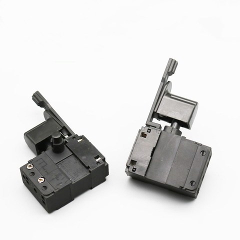 AC 250V/6A Lock ON Adjustable Speed Control CW/CCW Switch For Electric Hand Drill Power Tool Trigger Switches ► Photo 1/6