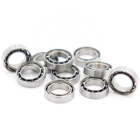 SMR106 Bearing ABEC-1 10PCS 6x10x2.5 mm Stainless Steel Miniature OPEN Ball Bearings S MR106 617/6 ► Photo 1/6