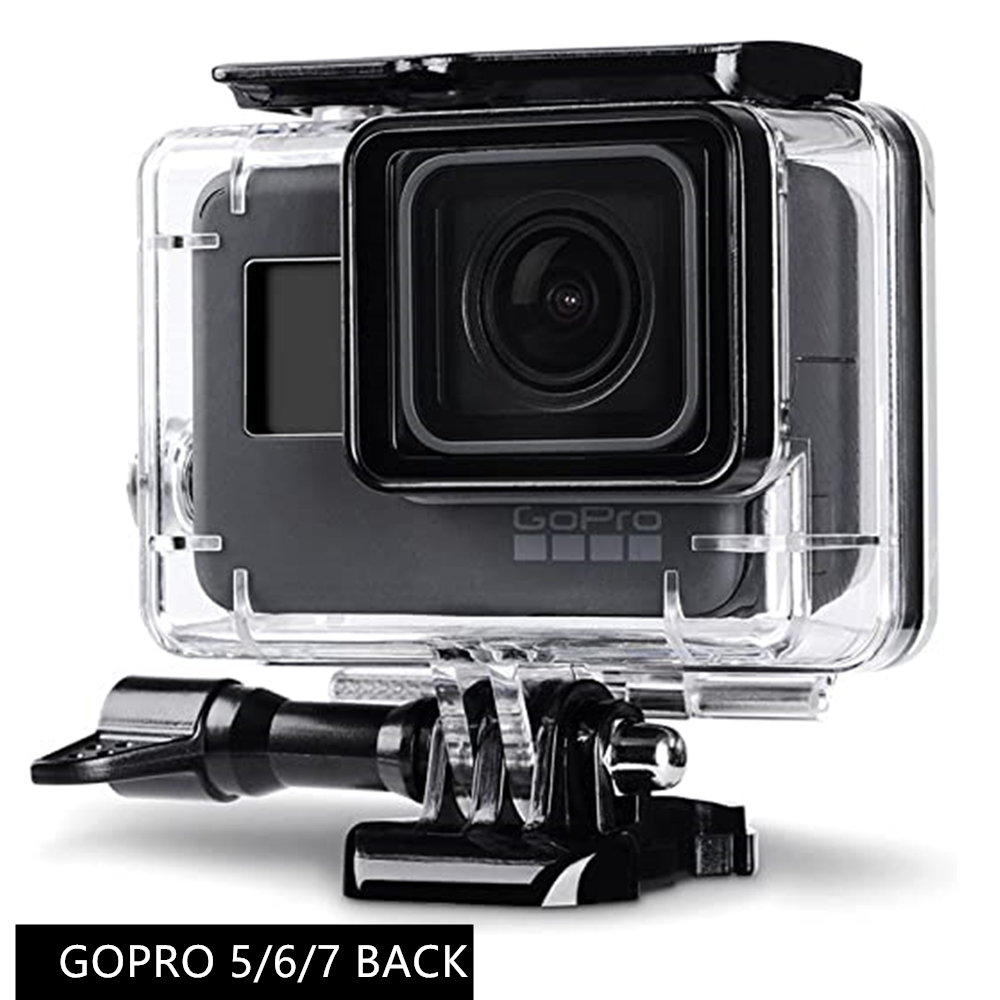 Buy Online 45m Underwater Waterproof Case For Gopro Hero 7 6 5 Black Diving Protective Housing Mount For Go Pro 7 6 5 Black Accessory Alitools