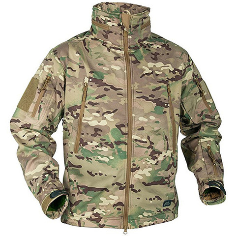 Jackets Men Winter Softshell Fleece Tactical Jackets US Army Military Style Hooded Coats Waterproof Windbreaker Parka ► Photo 1/6