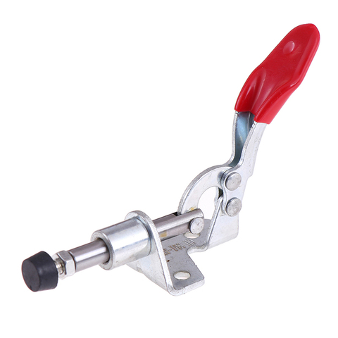 New 45Kg Antislip Vertical Toggle Clamp GH-301-AM Plastic Covered Handle Toggle Clamp For Hand Tool ► Photo 1/6