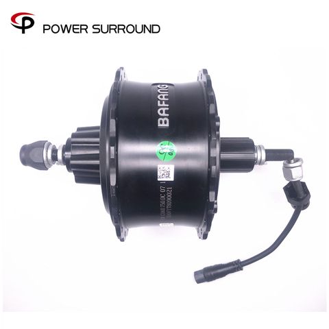 2022 Free shipping bafang 190mm version 48V750W rear Cassette hub motor with disc brake for fat bike Motor electric bike Kit ► Photo 1/6