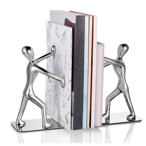 2Pcs Kung Fu Figurine Hand Push Office Book Stand Organizer Holder Home Shelf ► Photo 1/6