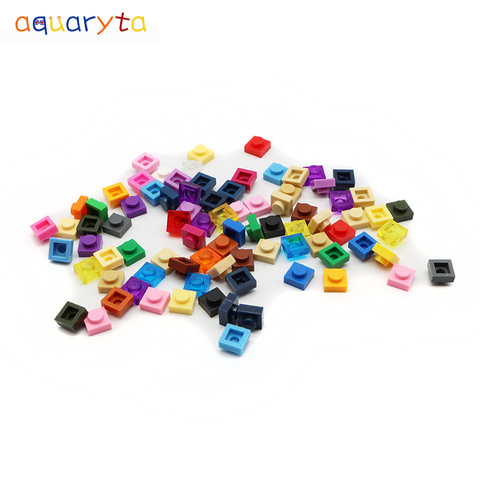 Aquaryta 2500pcs 3024 Thin 1X1 Bulk DIY Blocks Building Bricks Pixel Painting Materials Compatible with LOGO Educational Toys ► Photo 1/6