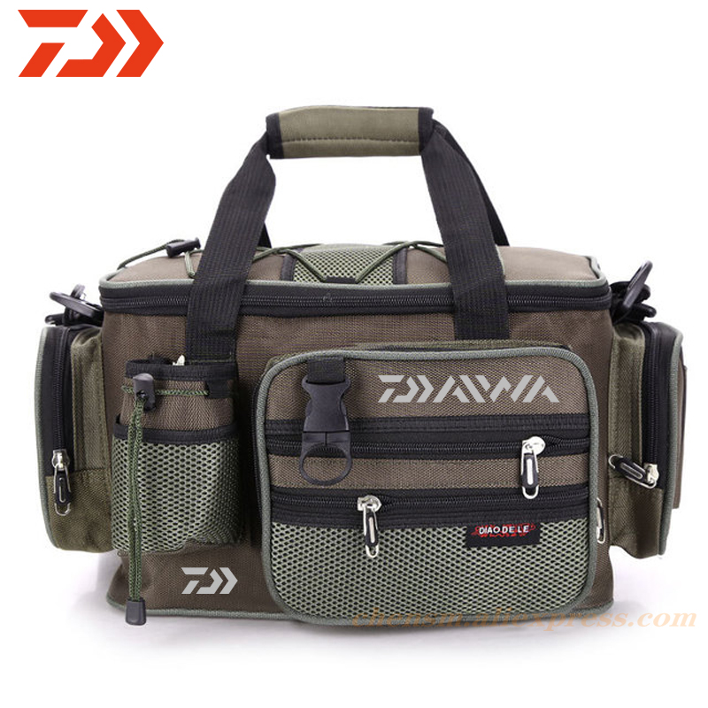 Details about   Water-Resistant Fishing Tackle Bag Sling Pack Outdoor Sports Crossbody P9D6 