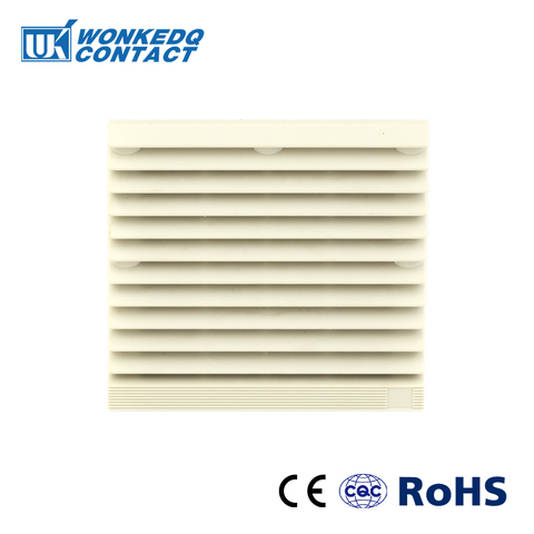 FK-3321-300 Filter Panel Cabinet Ventilation Filter Set Shutters Cover Fan Grille Louvers Blower Exhaust Fan Filter Without Fan ► Photo 1/2