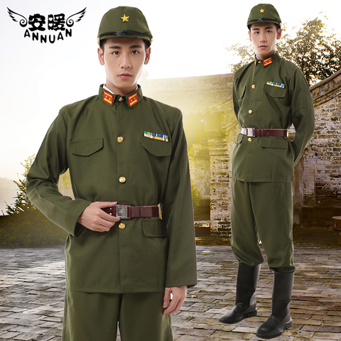 Japanese Imperial officer Da Zuo's clothing 2nd World War Millitary Uniform Japan Anti Japanese soldiers stage costumes ► Photo 1/5