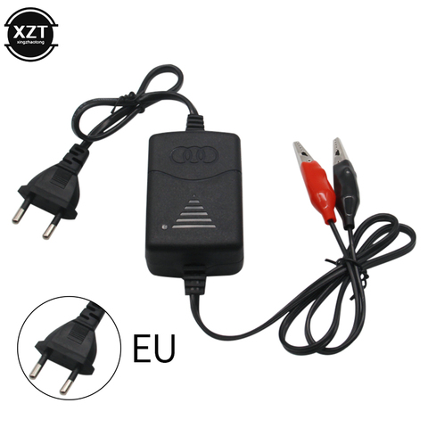 12V 1300mA Smart Battery Charger Rechargeable for Sealed Lead Acidc Per Car Truck Motorcycle Electric Toys EU US Plug ► Photo 1/6