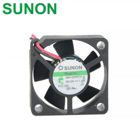 For Sunon 12V 1.0W GM1203PFV1-8 3cm 2 line 3010  magnetic suspension cooling fan DIY Reprap For j-head hotend 3D Pinter Parts ► Photo 1/4