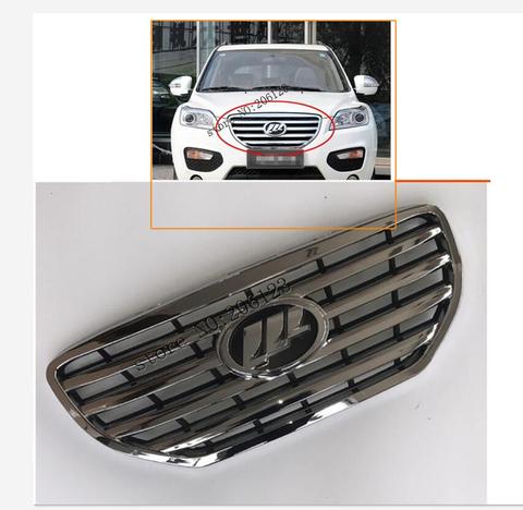 For Lifan X60 Accessories ABS Chrome Front Bumper Upper Radiator Grille Grill Fit ► Photo 1/3