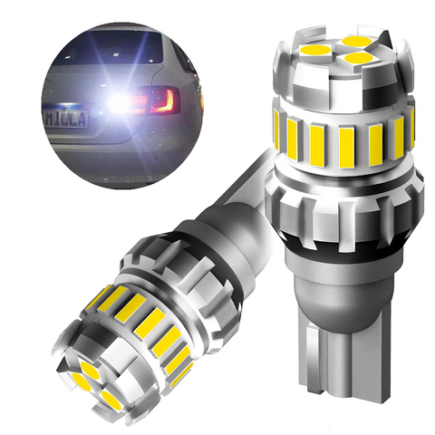 2x Led T15 W16W Led Canbus Car Reverse Light Bulb for Ford Focus 2 3 1 MK2 Fiesta Mondeo MK4 MK5 VW BMW Audi Toyota Hyundai Kia ► Photo 1/6