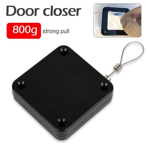 Multifunctional Automatic Door Closer 800g Pull Automatic Door Closer Automatic Sensor Door Closer Easy To Install For Kitchen ► Photo 1/6