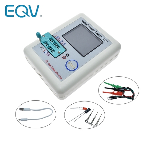 LCR-TC1 TFT 3.5inch LCD Color Display Graphic PNP NPN Transistor Tester Multimeter Diode Triode Capacitance Meter Resistor test ► Photo 1/6